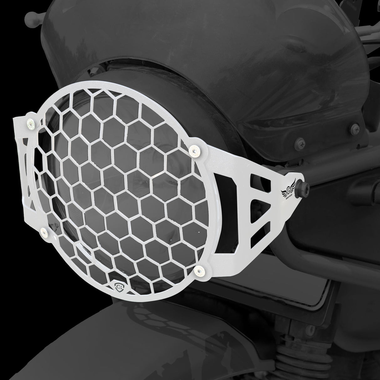 Headlight Grill For Royal Enfield Himalayan - BS4-BS6 Model (2019-2021) - Silver