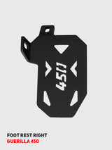 FOOT REST BOTH SIDE FOR GUERRILA 450 / FTR 743