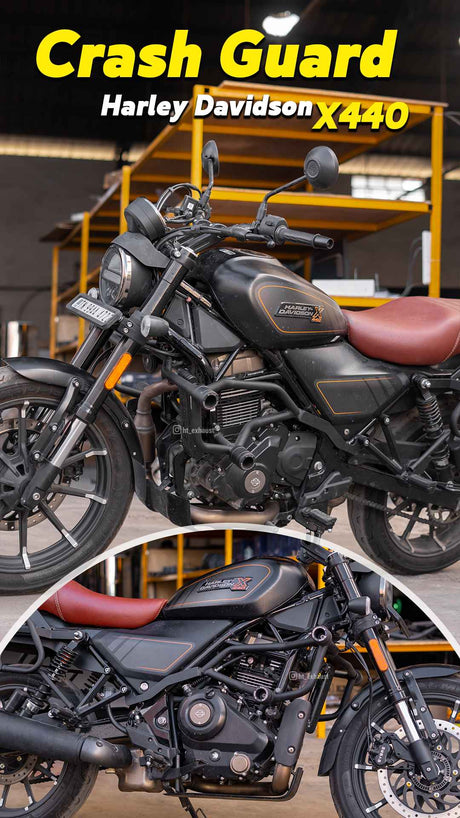 Crash guard for Harley Davidson X440 – HRD 101 / Ht Exhaust