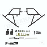 Himalayan Crash Guard with RE Metal Slider WITH –  BLACK HM 210 – Ht exhaust