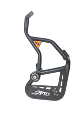 CRASH GUARD WITH DUAL SLIDERS (BLACK) FOR KTM DUKE 390 GEN-3