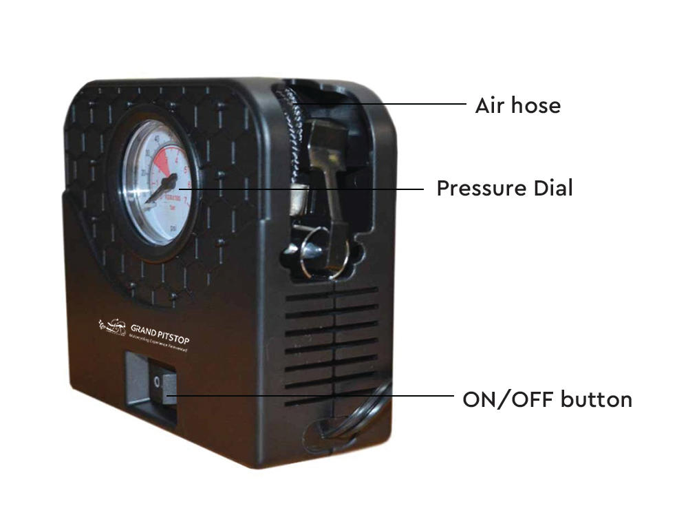 Electric Tyre Inflator - Car / Motorcycle