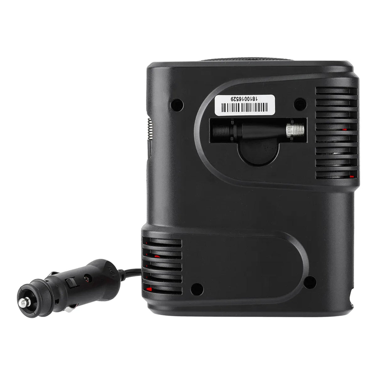 Electric Tire Inflator Air Compressor Pump for Car, Motorcycle, Balls and Mattress - Red