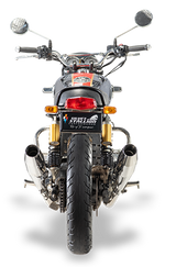 RE Interceptor 650 /GT 650 | SILVER STALLION | DYNO High Performance Exhaust System | Silver Glossy finish | Twin, SS304 - LIFE TIME WARRANTY