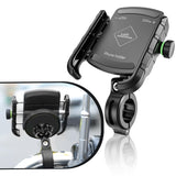Jaw Grip Aluminium Mobile Holder with Vibration Controller (Dampener) - Black