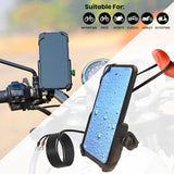Jaw Grip Mobile Holder with 15W Wireless Charger - Black