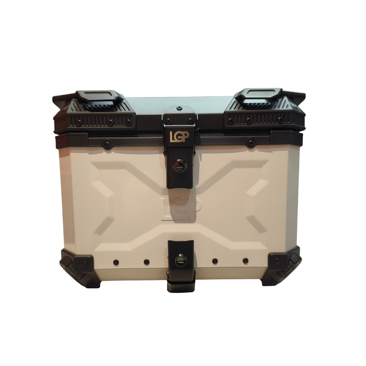 TOP BOX 45L WHITE TYPE X W/REST