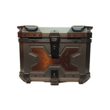 TOP BOX 45L GRAY WRINKLES COPPER W/REST