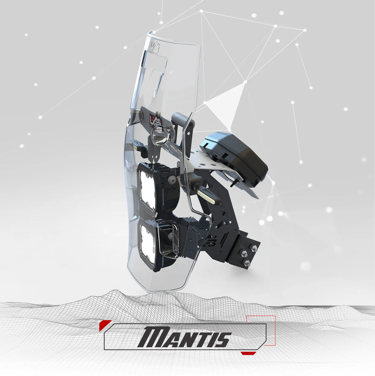KTM ADVENTURE 390 | Mantis Navigation Rally Tower | Inspired by DAKAR | MADE IN INDIA - k3grallytech
