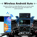 Simtac Quick Detachable Motorcycle GPS with CarPlay & Android Auto – M8DT