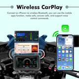 Simtac Quick Detachable Motorcycle GPS with CarPlay & Android Auto – M8DT