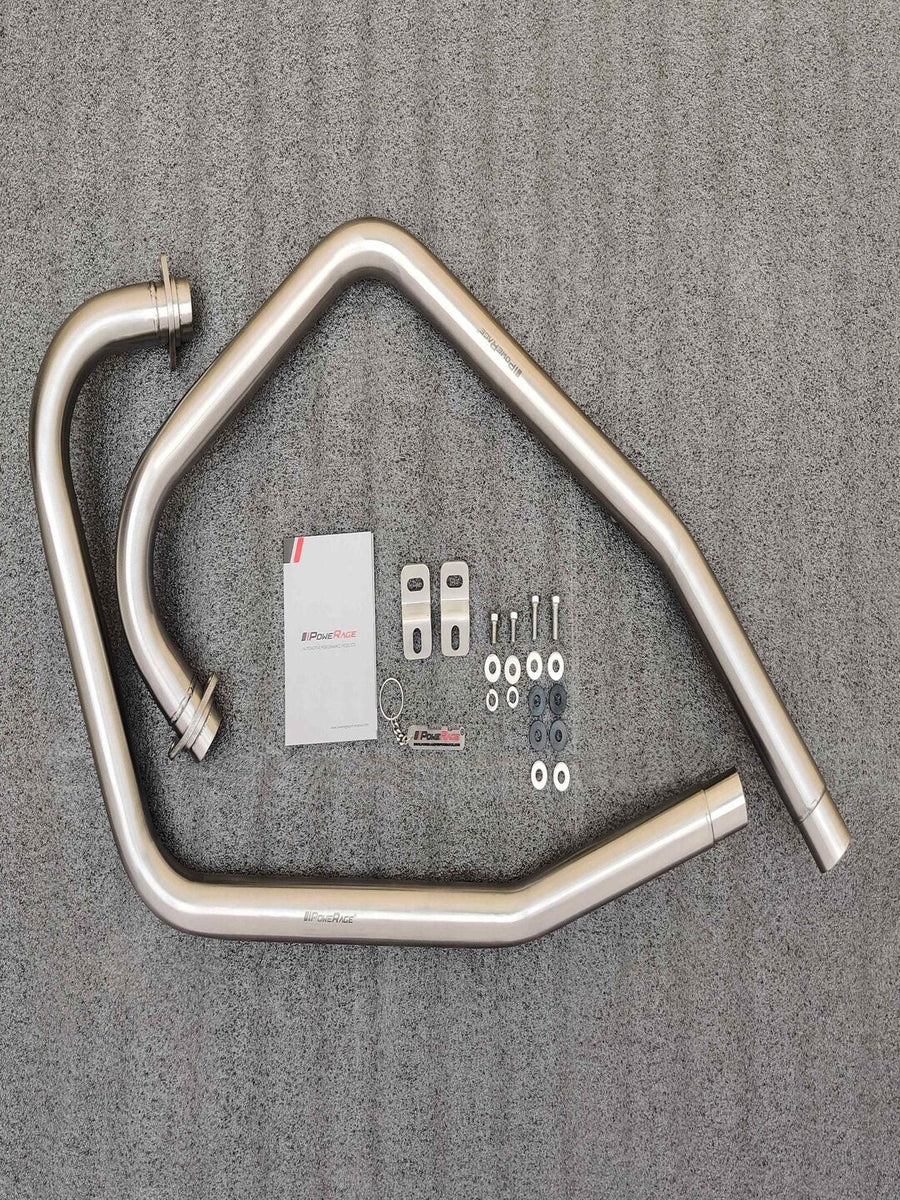 Performance Headers for RE 650 Twins Brushed Steel Finish – Moto Modz