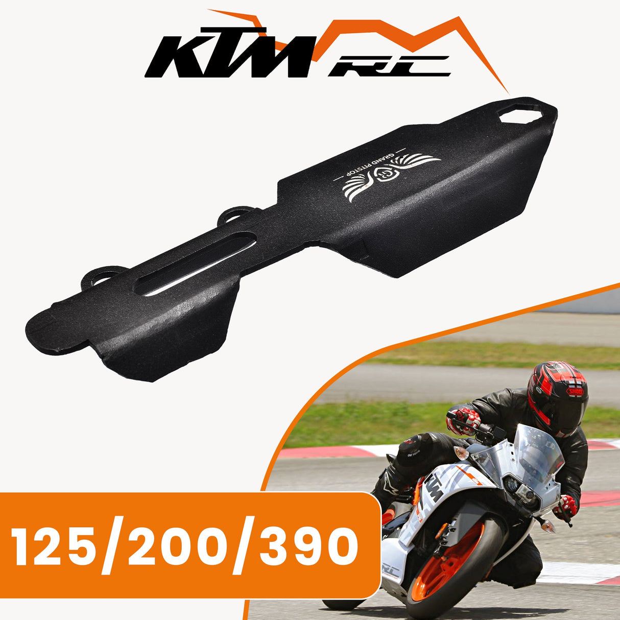 Master Cylinder Cap for KTM RC Black
