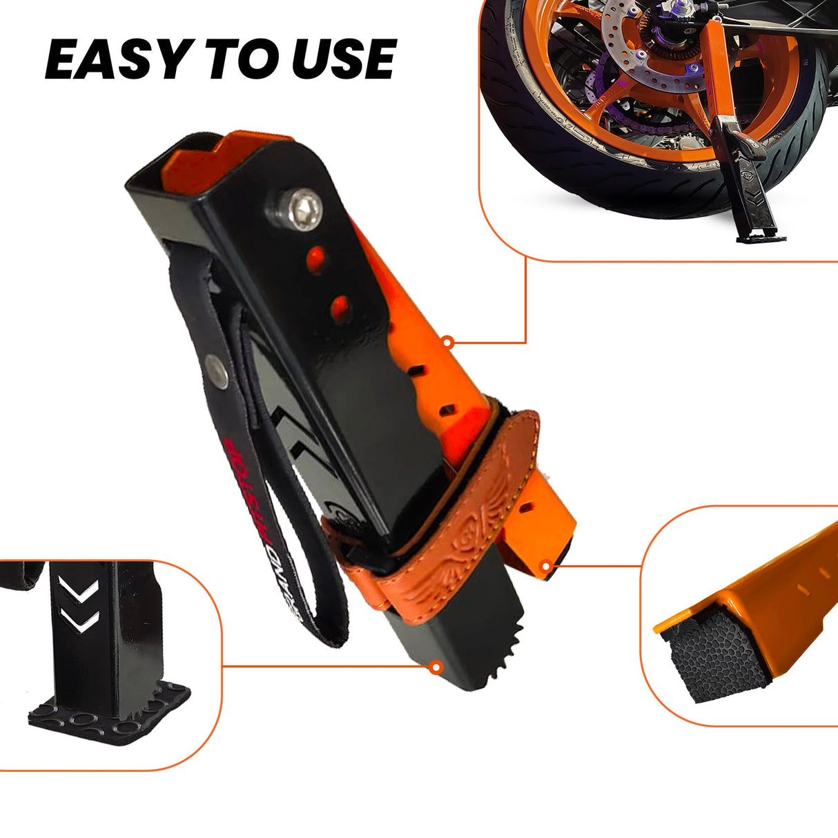 Moto Jack - (Bike Wt upto : 220 kgs)