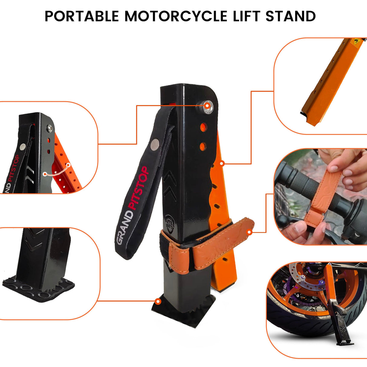 Moto Jack - (Bike Wt upto : 220 kgs)
