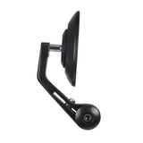 66BHP Vuma S2 CNC Bar End Mirrors – Premium Aluminum Rear View Motorcycle Mirrors (Pair)