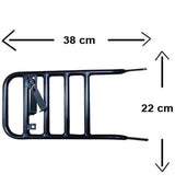 Moto care Luggage Carrier For Royal Enfield Classic 350 & 500 (Black)