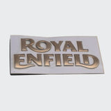 Tank Monogram Royal Enfield S.O.4 For Bullet350 [Gold] (NAB0004)