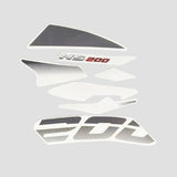 Stckr Set Pulsar 200NS UG7 Whi Tank (NAR1122)
