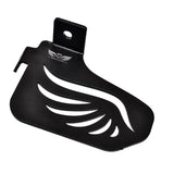 PILLION RIDER FOOTREST (Left) - Black for Royal Enfield - SCRAM 411
