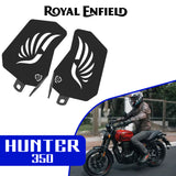 PILLION RIDER FOOTREST (PAIR) - Black for Royal Enfield - Hunter