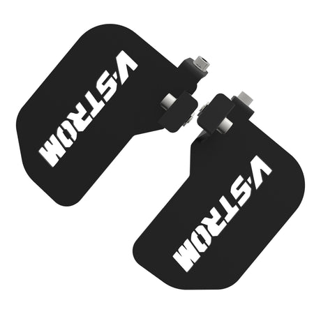 PILLION RIDER FOOTREST (PAIR) - Black for SUZUKI - V Strom