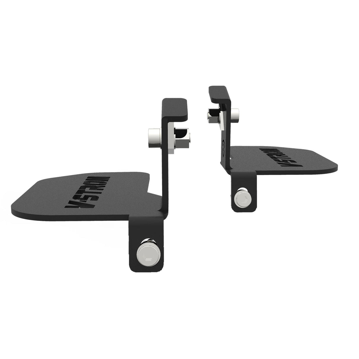 PILLION RIDER FOOTREST (PAIR) - Black for SUZUKI - V Strom