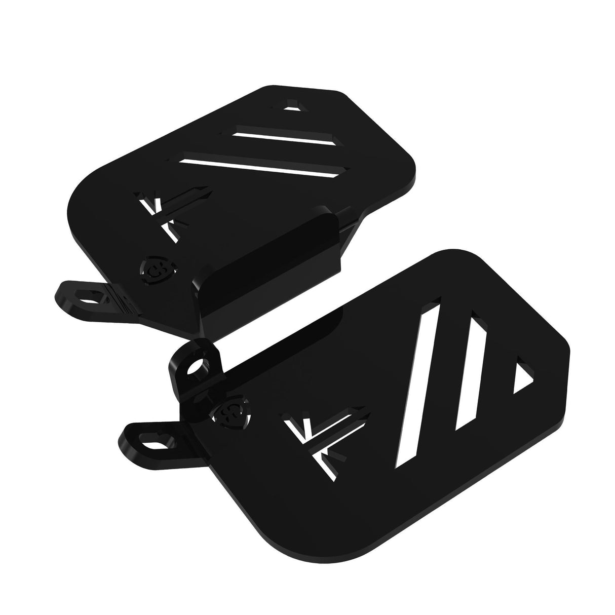 PILLION RIDER FOOTREST (PAIR) - TRIUMPH SPEED 400 - Black