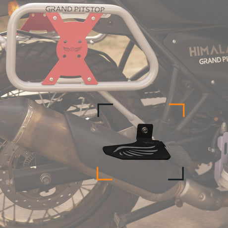 Pillion Footrest-Pair For Royal Enfield Himalayan - BS6 Model (2020-2021) - Black