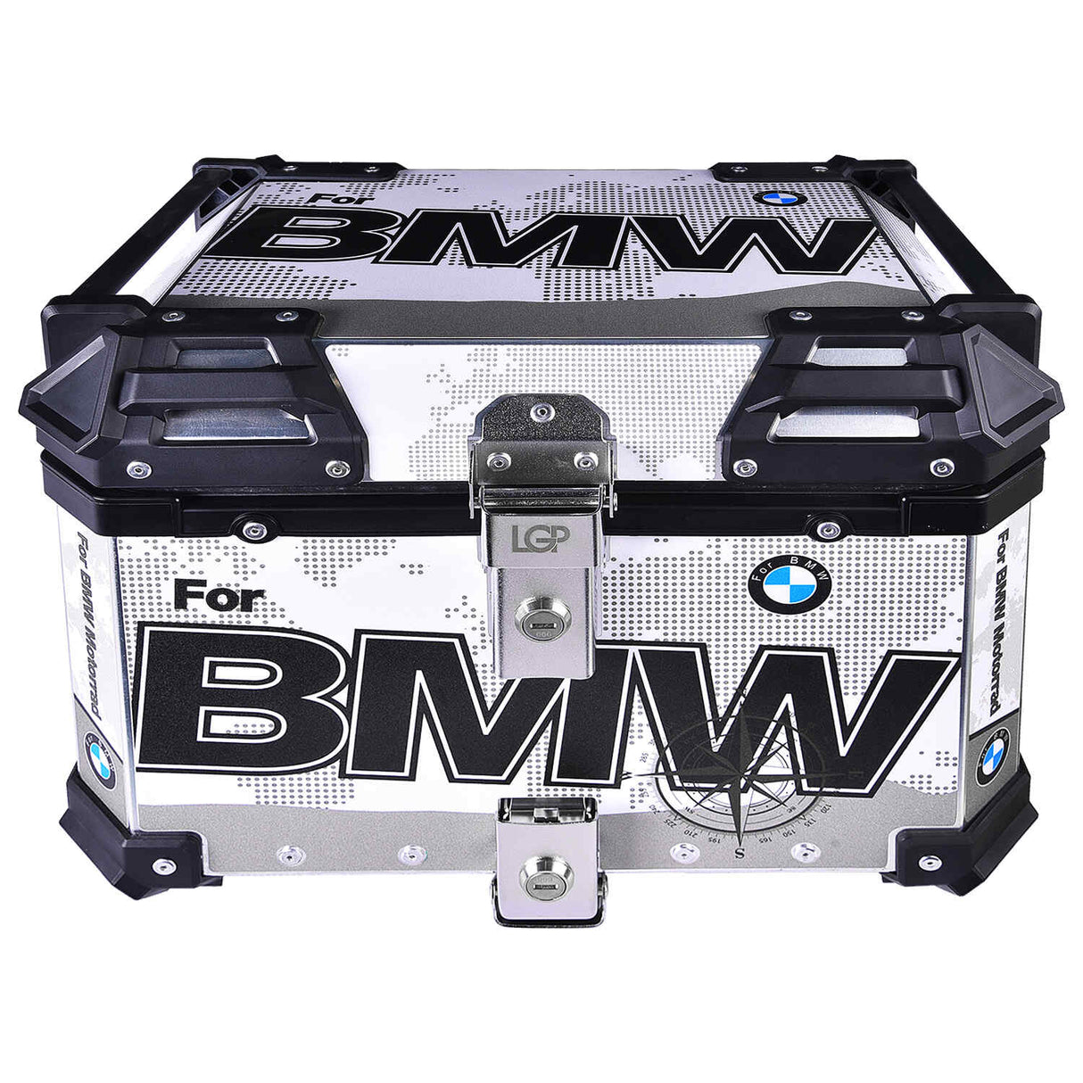 LGP TOP BOX 45L BMW DRAW WITH BACKREST
