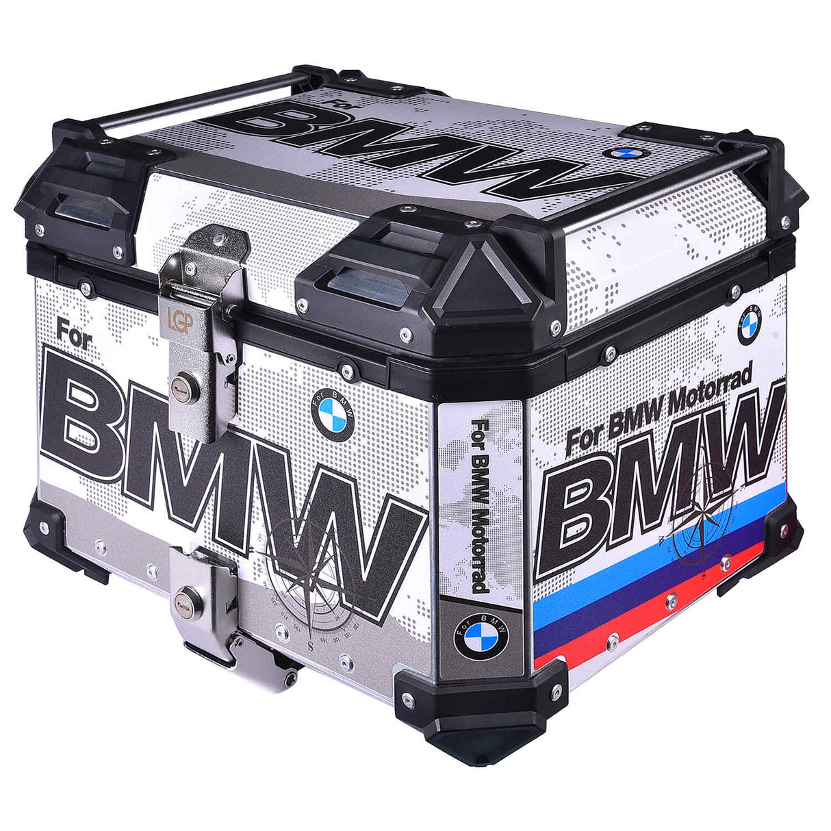 LGP TOP BOX 45L BMW DRAW WITH BACKREST