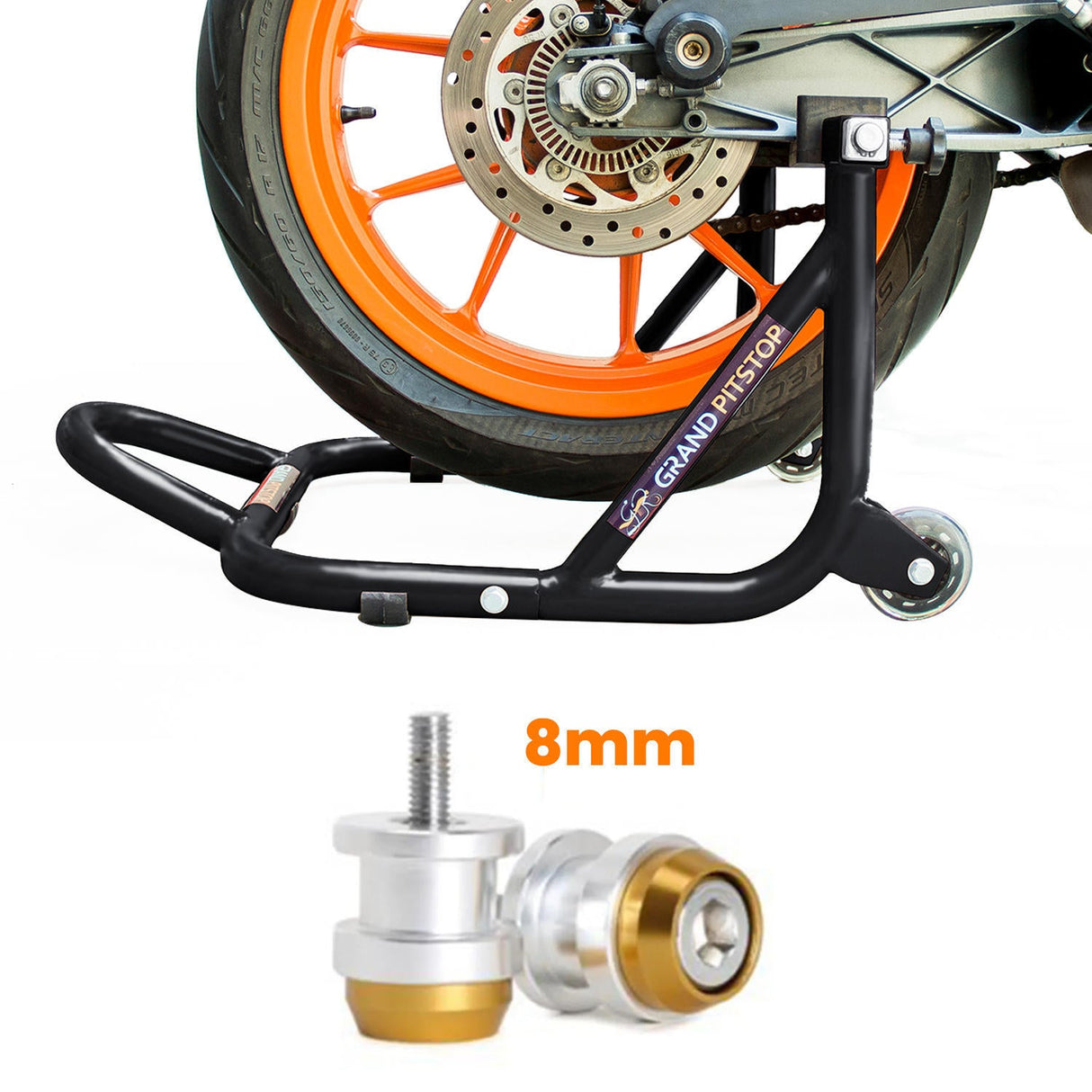 Paddock Dismantlable Black & 8 mm Bobbins