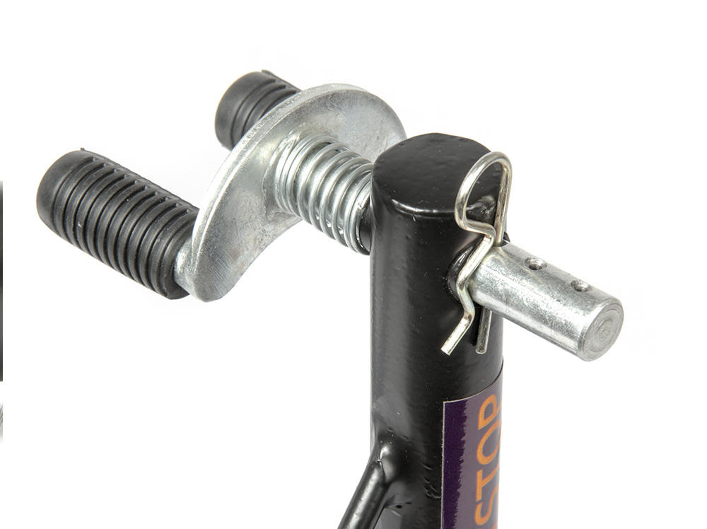 Front Non â€“ Dismantlable Paddock stand Black