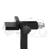 Dismantable Rear Paddock Stand with Skate Wheels - Black - (Bike Wt upto: 450 kgs)