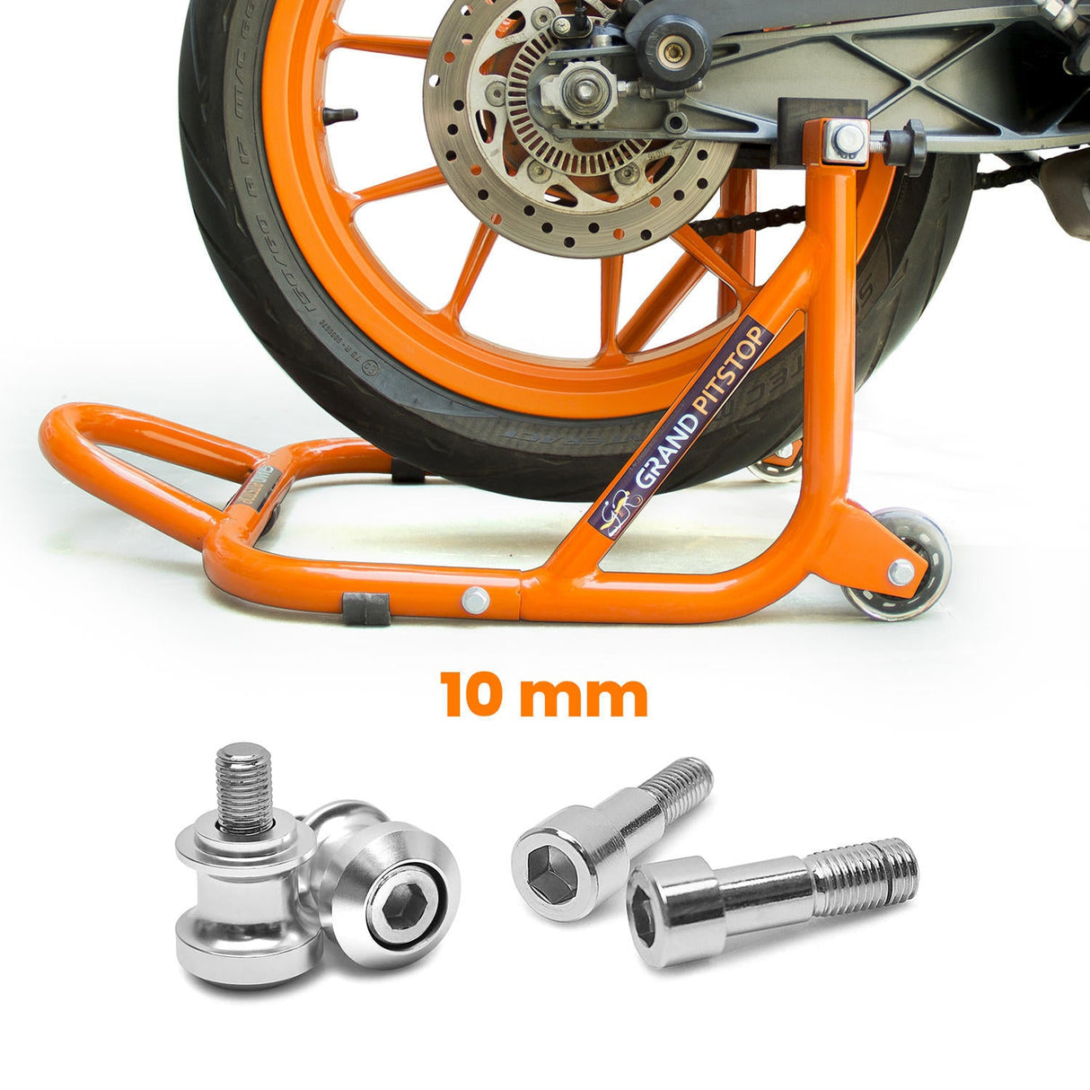 Paddock Dismantlable Orange & 10 mm Bobbins Dual Cap