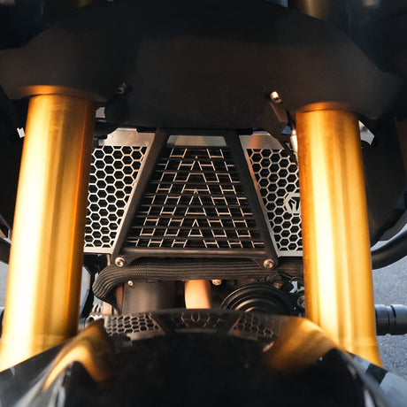 RADIATOR GUARD (SS) FOR TVS APACHE RTX 300