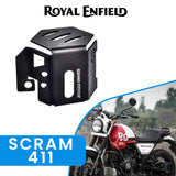 REAR BRAKE FLUID CAP - Black for Royal Enfield - SCRAM 411