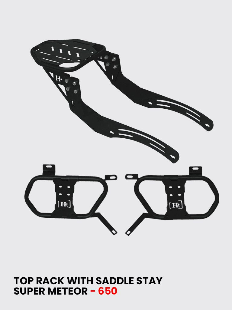 METEOR 650 TOP RACK WITH SADDLE STAY  TYPE-1 / RESM 108