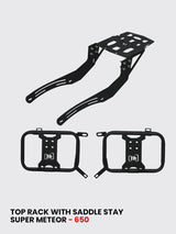 METEOR 650 TOP RACK WITH SADDLE STAY  TYPE-4 / RESM 111