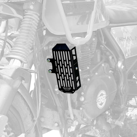 RADIATOR GUARD - Black for Royal Enfield - SCRAM 411