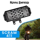 RADIATOR GUARD - Black for Royal Enfield - SCRAM 411