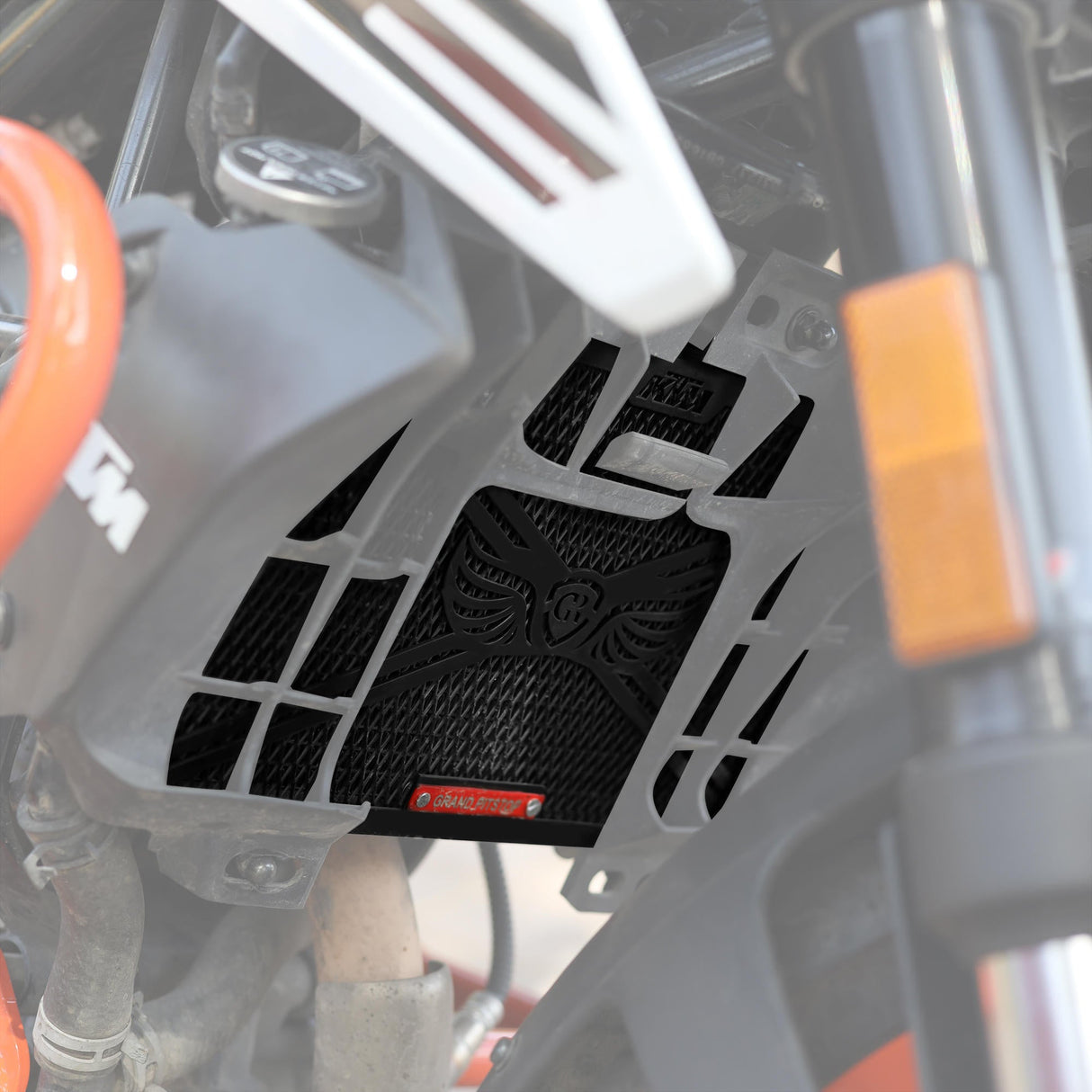 RADIATOR GRILL - KTM DUKE 200 Gen 2 - Black