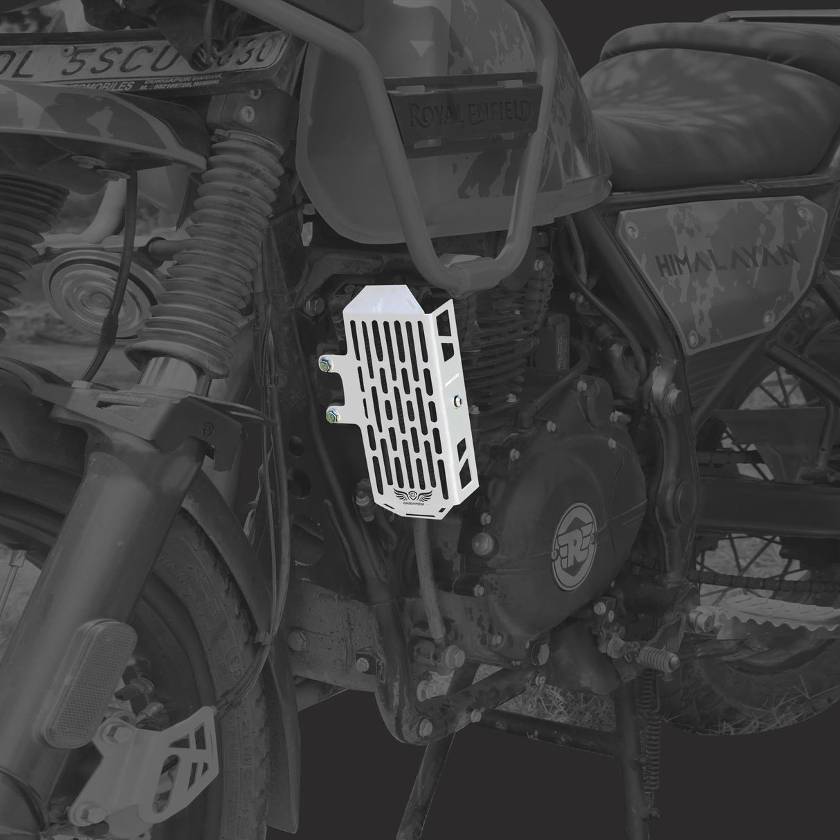 Radiator Grill For Royal Enfield Himalayan - BS6 Model (2020-2021) - Silver