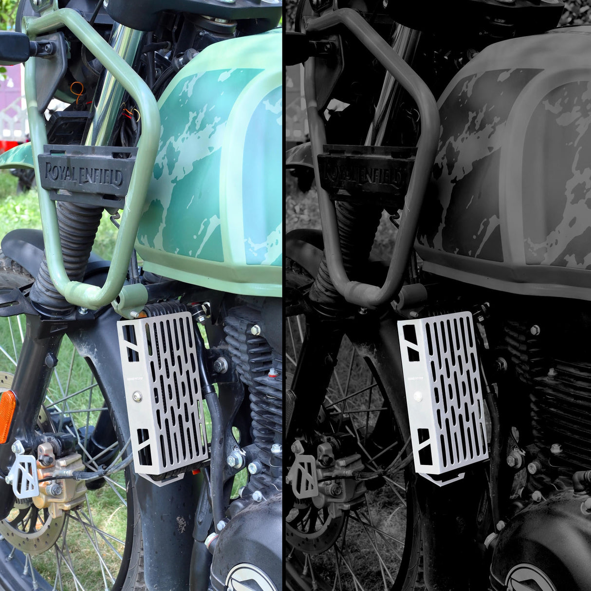 Radiator Grill For Royal Enfield Himalayan - BS6 Model (2020-2021) - Silver