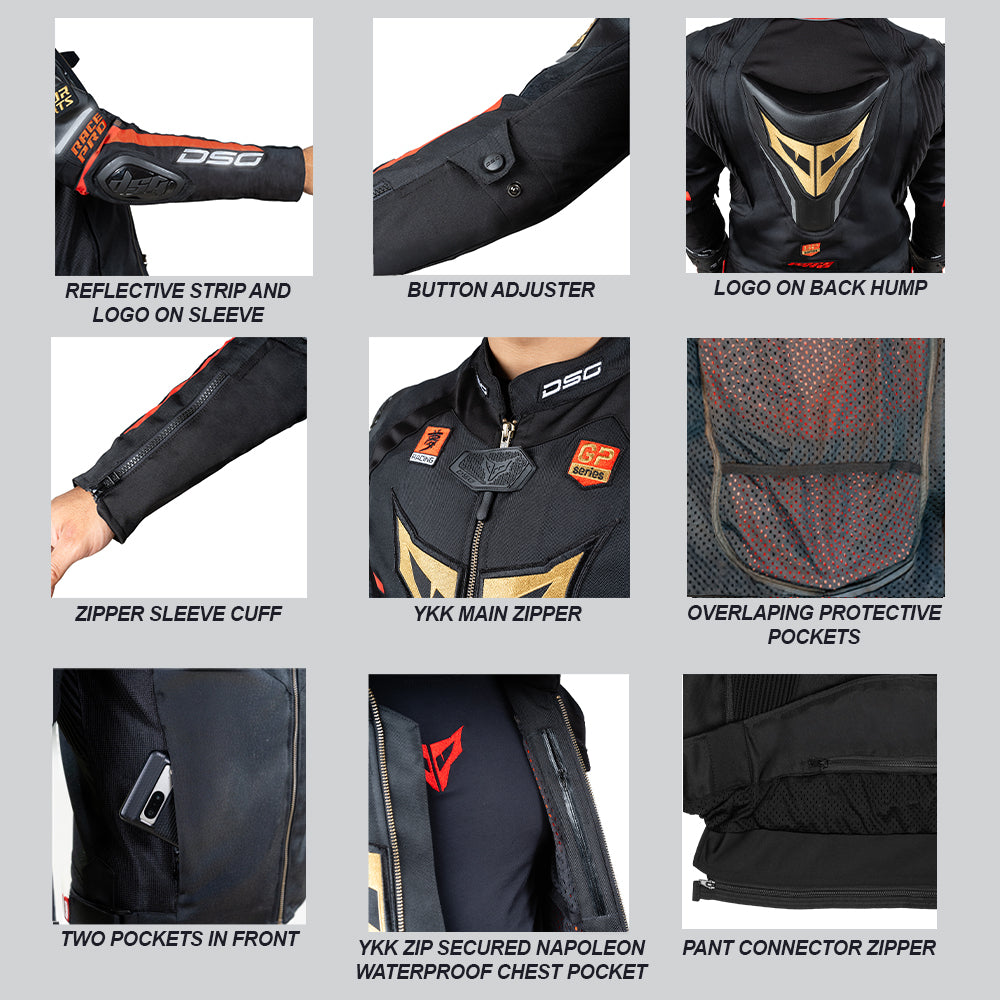 DSG Race Pro Sport Riding Jacket