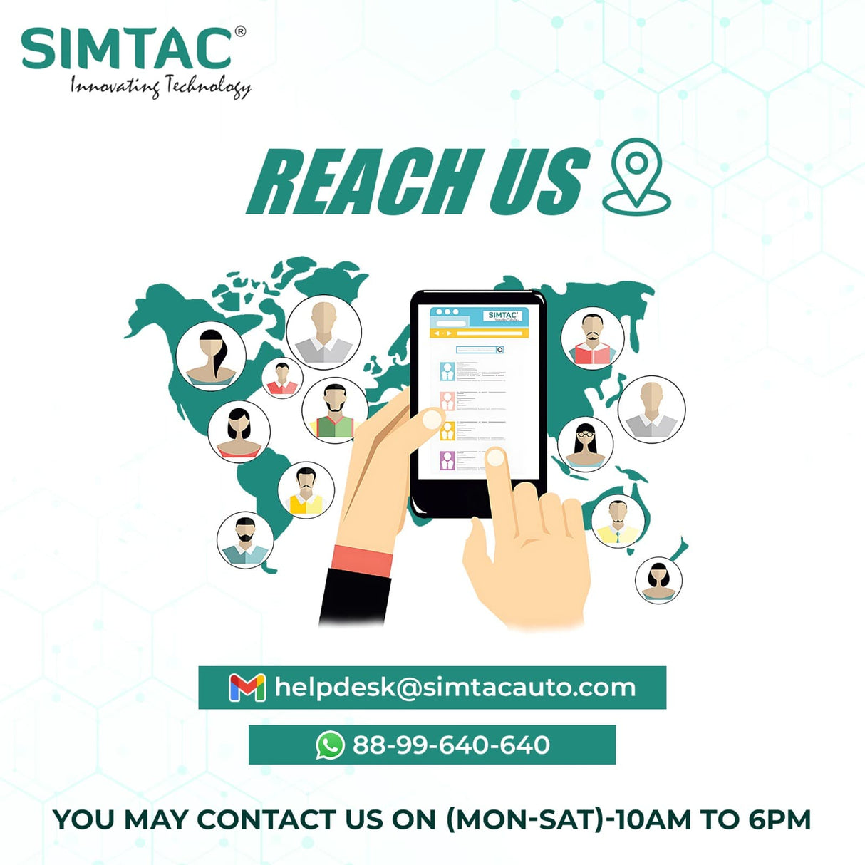 Simtac motorcycle GPS CarPlay & Android Auto system – M4D