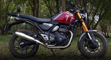 Triumph Speed 400, Speed T4 & Scrambler 400X Red Rooster Performance Blaze Exhaust | POLISH