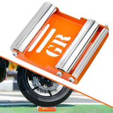 Medium Groller - Paddock Stand Replacement - Orange - (Bike Wt upto : 220 kgs)