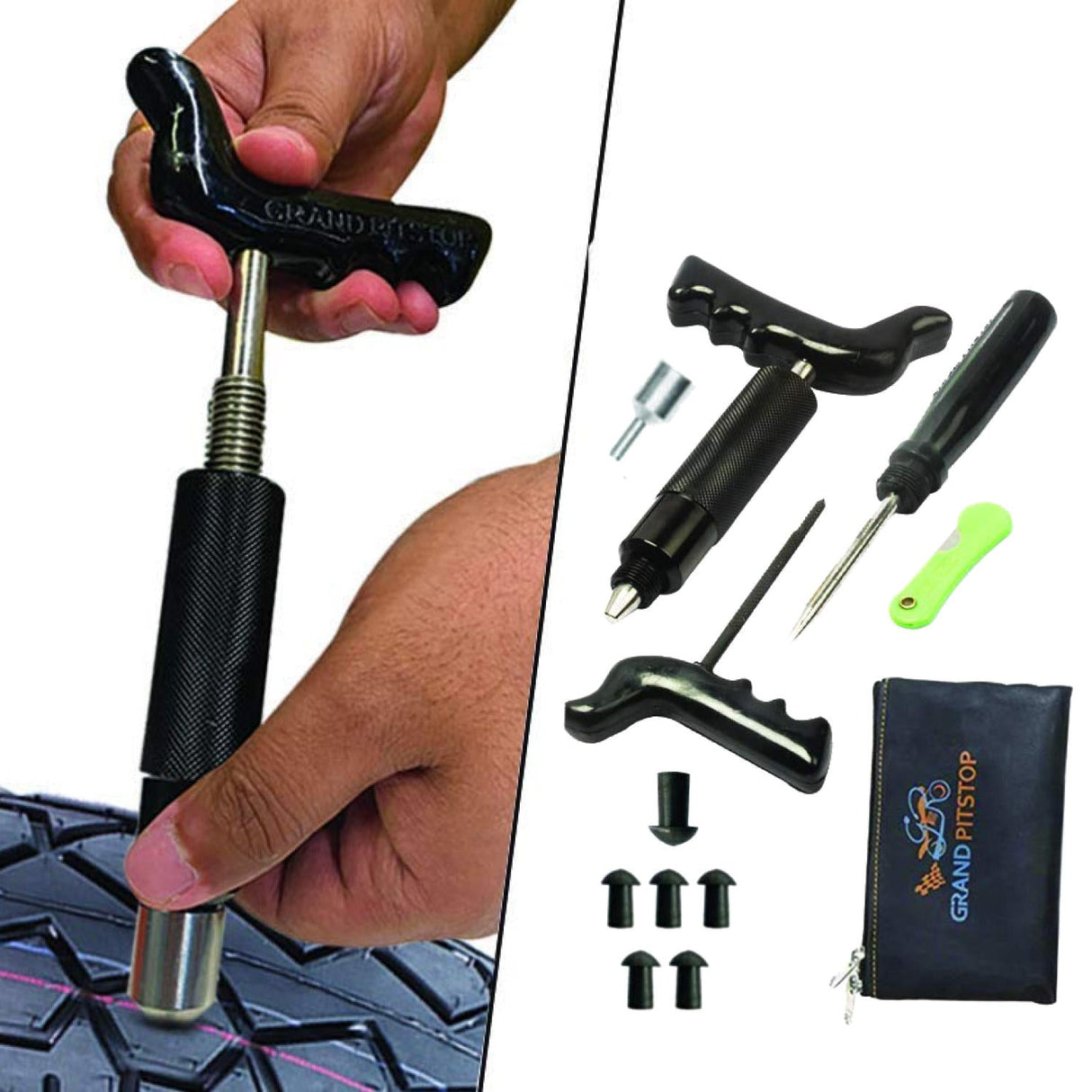 Combo - Groller Small & Puncture & inflator
