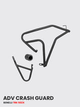 ADV CRASH GUARD WITH 2 METAL SLIDER FOR Benelli TRK 502 X Black Matt - SB 752